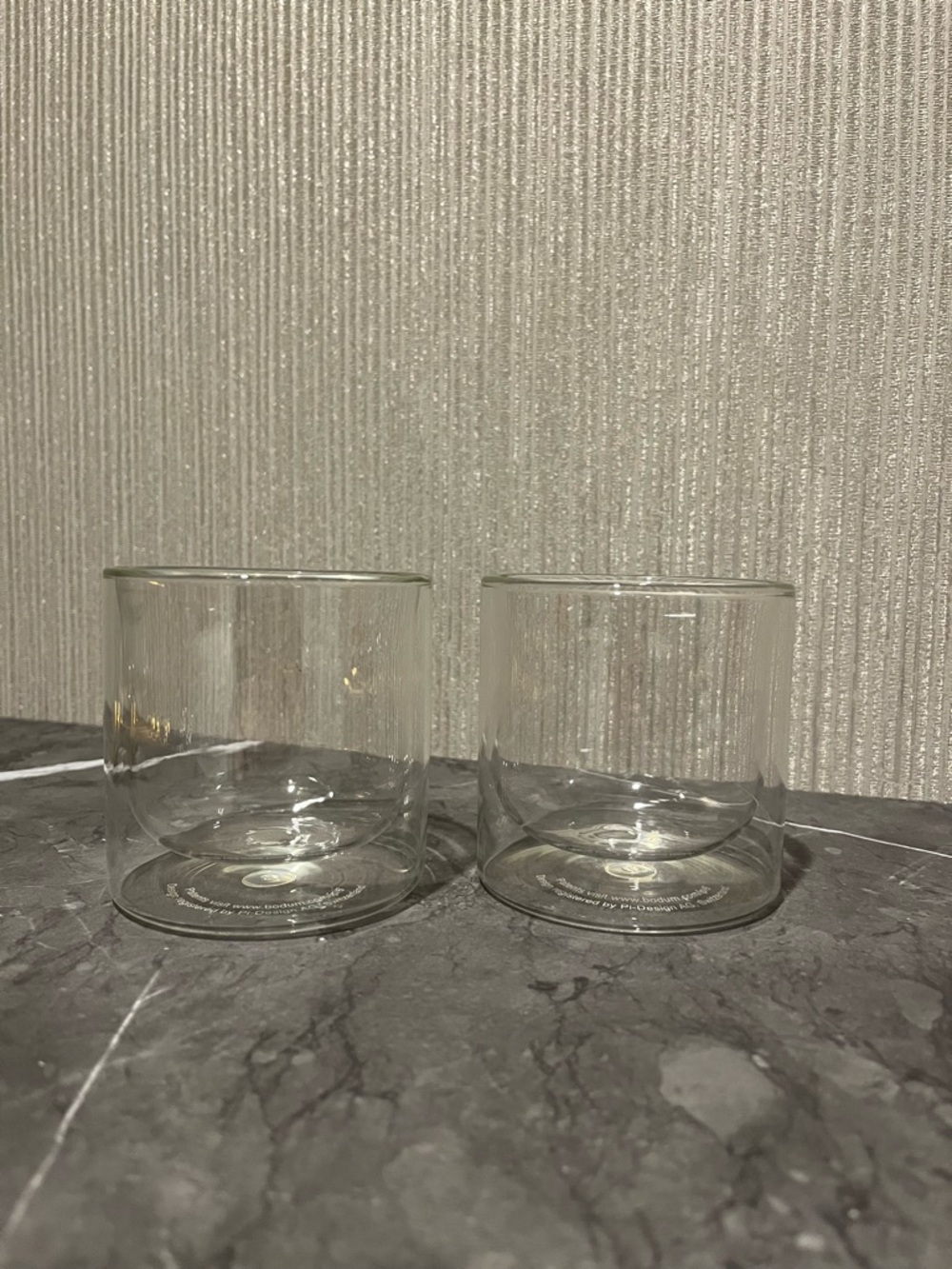Bodum SKÅL Double wall tumbler whiskey glass (set of 2)